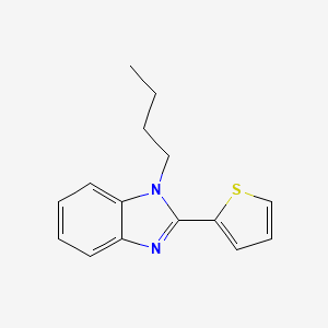 1-butyl-2-(thiophen-2-yl)-1H-benzimidazole