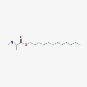 molecular formula C17H35NO2 B115757 Dodecyl-2-n,n-dimethylaminopropionate CAS No. 149196-89-4