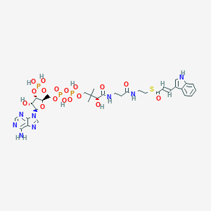molecular formula C32H43N8O17P3S B115761 3-Indoleacryloyl-coenzyme A CAS No. 144319-98-2