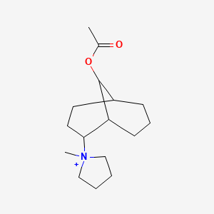 1-[9-(Acetyloxy)bicyclo[3.3.1]non-2-yl]-1-methylpyrrolidinium