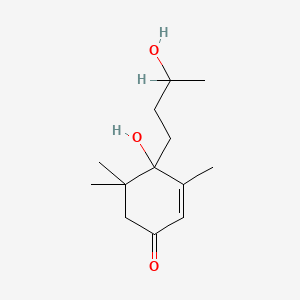 molecular formula C13H22O3 B1157648 9-表花醇 B CAS No. 22841-42-5