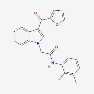 N-(2,3-dimethylphenyl)-2-[3-(furan-2-ylcarbonyl)-1H-indol-1-yl]acetamide