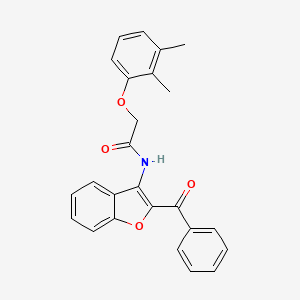 N-(2-benzoyl-1-benzofuran-3-yl)-2-(2,3-dimethylphenoxy)acetamide