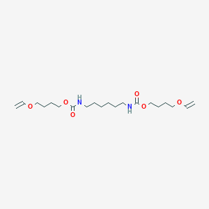molecular formula C20H36N2O6 B115770 4-ethenoxybutyl N-[6-(4-ethenoxybutoxycarbonylamino)hexyl]carbamate CAS No. 146421-65-0