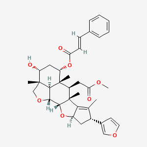 molecular formula C36H42O8 B1157707 Ohchinin CAS No. 67023-80-7