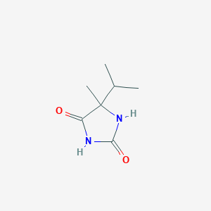 molecular formula C7H12N2O2 B115771 5-Isopropyl-5-methylimidazolidine-2,4-dione CAS No. 150226-22-5