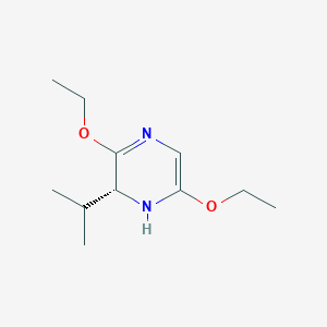 B115772 (R)-3,6-Diethoxy-2-isopropyl-1,2-dihydropyrazine CAS No. 157505-99-2