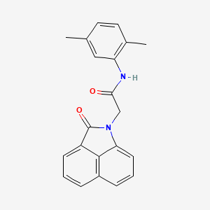 N-(2,5-dimethylphenyl)-2-(2-oxobenzo[cd]indol-1(2H)-yl)acetamide