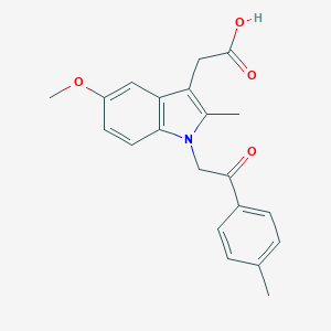 B011578 1H-Indole-3-acetic acid, 5-methoxy-2-methyl-1-(2-(4-methylphenyl)-2-oxoethyl)- CAS No. 106287-91-6