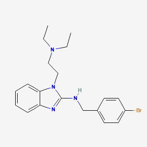 N-(4-bromobenzyl)-1-[2-(diethylamino)ethyl]-1H-benzimidazol-2-amine