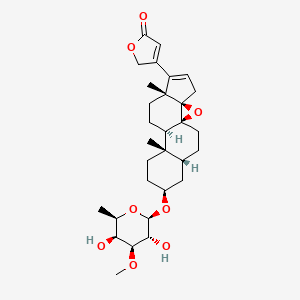 molecular formula C30H42O8 B1157888 Dehydroadynerigenin digitaloside CAS No. 52628-62-3