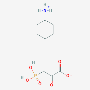 molecular formula C₃H₅O₆P x C₆H₁₃N B1157897 3-Phosphono pyruvic acid cyclohexylamine salt 