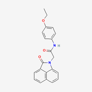 N-(4-ethoxyphenyl)-2-(2-oxobenzo[cd]indol-1(2H)-yl)acetamide