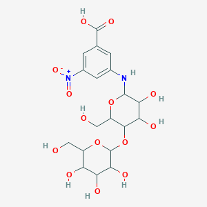 N-(3-carboxy-5-nitrophenyl)-4-O-hexopyranosylhexopyranosylamine