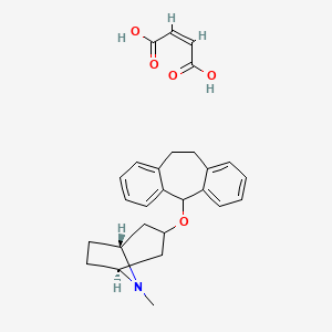 molecular formula C₂₇H₃₁NO₅ B1157980 Deptropine maleate 