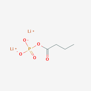 molecular formula C₄H₇Li₂O₅P B1158013 Butyryl Phosphate Dilithium Salt 