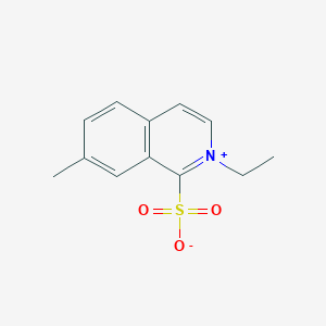 2-Ethyl-7-methylisoquinolin-2-ium-1-sulfonate