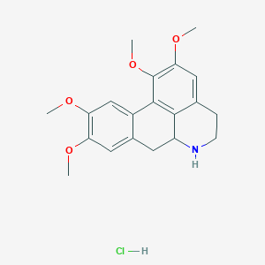 molecular formula C20H24ClNO4 B1158065 Norglaucine hydrochloride CAS No. 39945-41-0