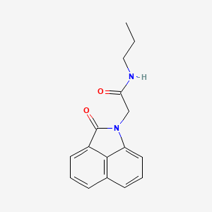 2-(2-oxobenzo[cd]indol-1(2H)-yl)-N-propylacetamide