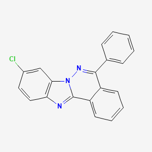 9-Chloro-5-phenylbenzimidazo[2,1-a]phthalazine