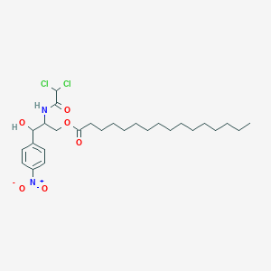 2-[(Dichloroacetyl)amino]-3-hydroxy-3-(4-nitrophenyl)propyl hexadecanoate