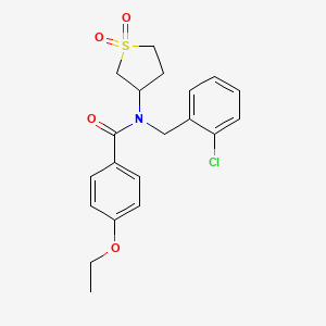 N-(2-chlorobenzyl)-N-(1,1-dioxidotetrahydrothiophen-3-yl)-4-ethoxybenzamide