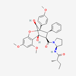 molecular formula C36H42N2O8 B1158090 Aglain C CAS No. 177468-85-8