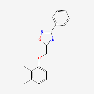 5-[(2,3-Dimethylphenoxy)methyl]-3-phenyl-1,2,4-oxadiazole