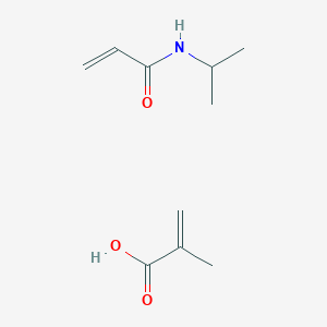molecular formula C10H17NO3 B115810 聚（N-异丙基丙烯酰胺-共-甲基丙烯酸） CAS No. 151954-97-1