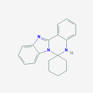 5H-spiro[benzimidazo[1,2-c]quinazoline-6,1'-cyclohexane]