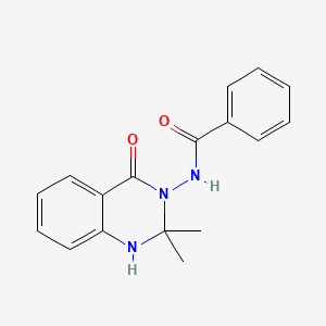 N-(2,2-dimethyl-4-oxo-1,4-dihydroquinazolin-3(2H)-yl)benzamide