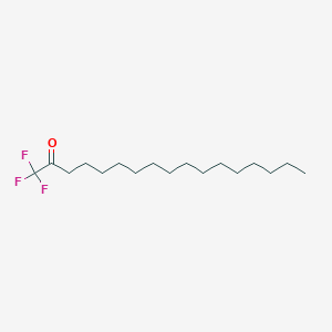 molecular formula C17H31F3O B115815 1,1,1-三氟庚烷-2-酮 CAS No. 141022-99-3