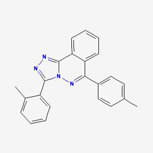 3-(2-Methylphenyl)-6-(4-methylphenyl)-[1,2,4]triazolo[3,4-a]phthalazine