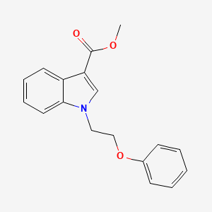 methyl 1-(2-phenoxyethyl)-1H-indole-3-carboxylate