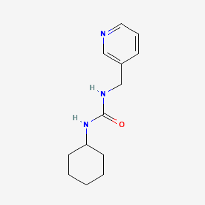 1-Cyclohexyl-3-(pyridin-3-ylmethyl)urea