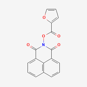 2-[(furan-2-ylcarbonyl)oxy]-1H-benzo[de]isoquinoline-1,3(2H)-dione