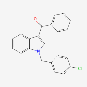 [1-(4-chlorobenzyl)-1H-indol-3-yl](phenyl)methanone