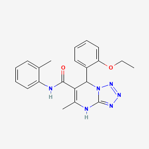 7-(2-ethoxyphenyl)-5-methyl-N-(2-methylphenyl)-4,7-dihydrotetrazolo[1,5-a]pyrimidine-6-carboxamide