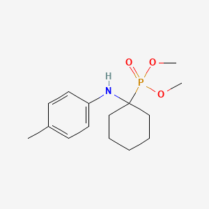 Dimethyl {1-[(4-methylphenyl)amino]cyclohexyl}phosphonate