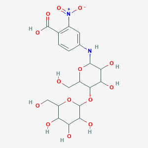 molecular formula C19H26N2O14 B11582930 N-(4-carboxy-3-nitrophenyl)-4-O-hexopyranosylhexopyranosylamine 