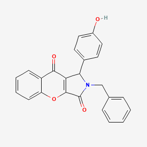 2-Benzyl-1-(4-hydroxyphenyl)-1,2-dihydrochromeno[2,3-c]pyrrole-3,9-dione