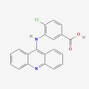 3-(Acridin-9-ylamino)-4-chlorobenzoic acid