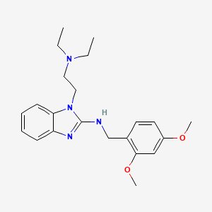 1-[2-(diethylamino)ethyl]-N-(2,4-dimethoxybenzyl)-1H-benzimidazol-2-amine