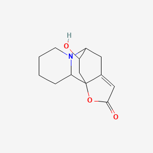 molecular formula C13H17NO3 B1158404 维罗辛 B CAS No. 5008-48-0
