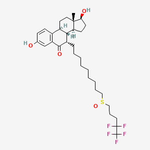 molecular formula C₃₂H₄₅F₅O₄S B1158424 6-Keto-fulvestrant 