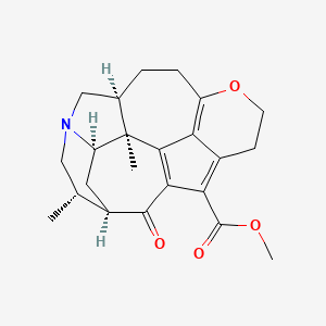 molecular formula C23H27NO4 B1158449 Daphnicyclidin D CAS No. 385384-24-7