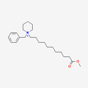 1-Benzyl-1-(11-methoxy-11-oxoundecyl)piperidinium