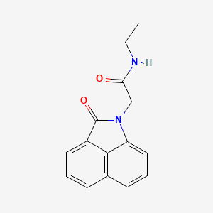 N-ethyl-2-(2-oxobenzo[cd]indol-1(2H)-yl)acetamide