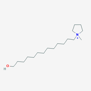 1-(13-Hydroxytridecyl)-1-methylpyrrolidinium