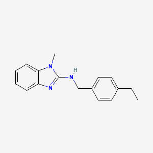 N-(4-ethylbenzyl)-1-methyl-1H-benzimidazol-2-amine